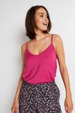 Top débardeur rose femme