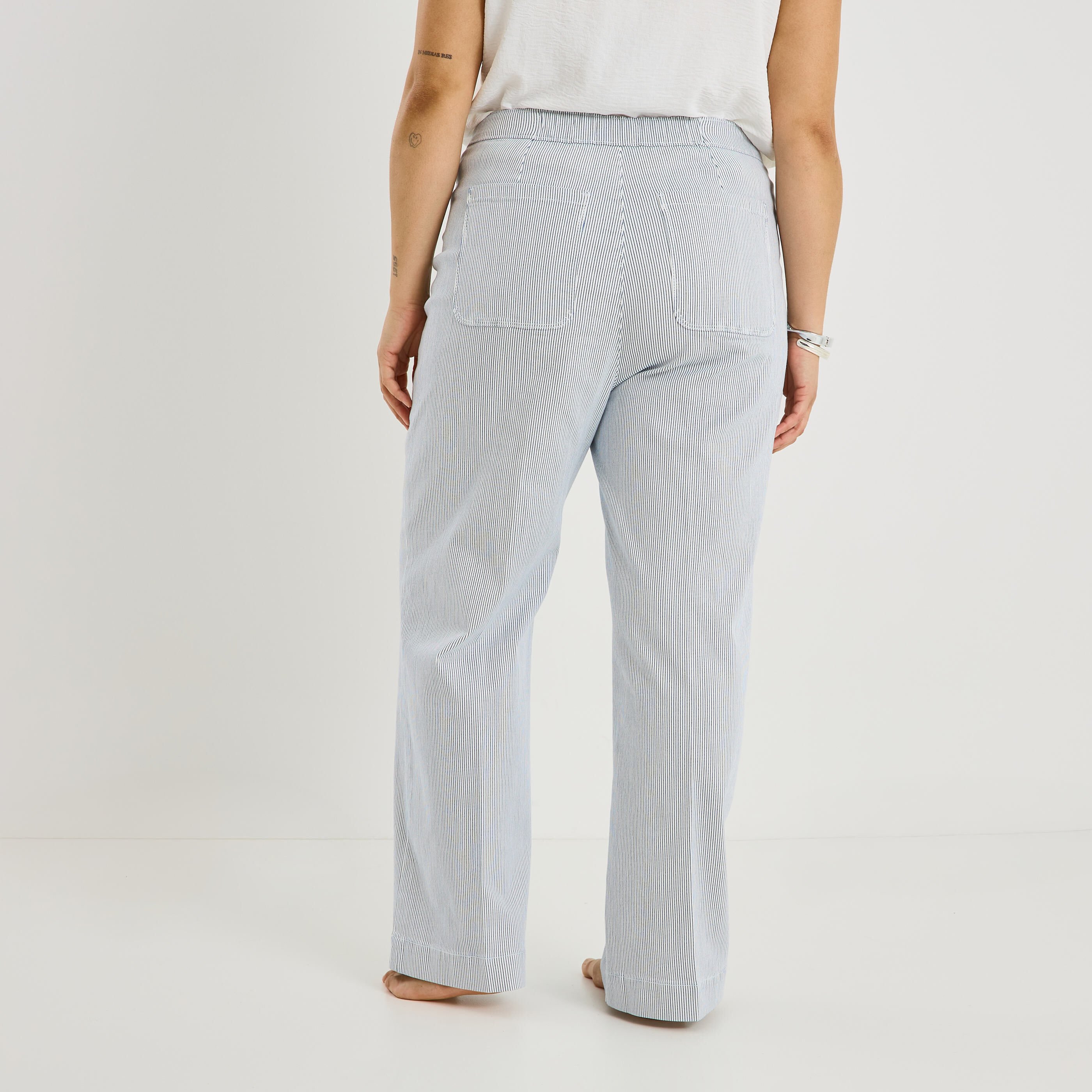 Jean flare &agrave; pont MALO F02 femme