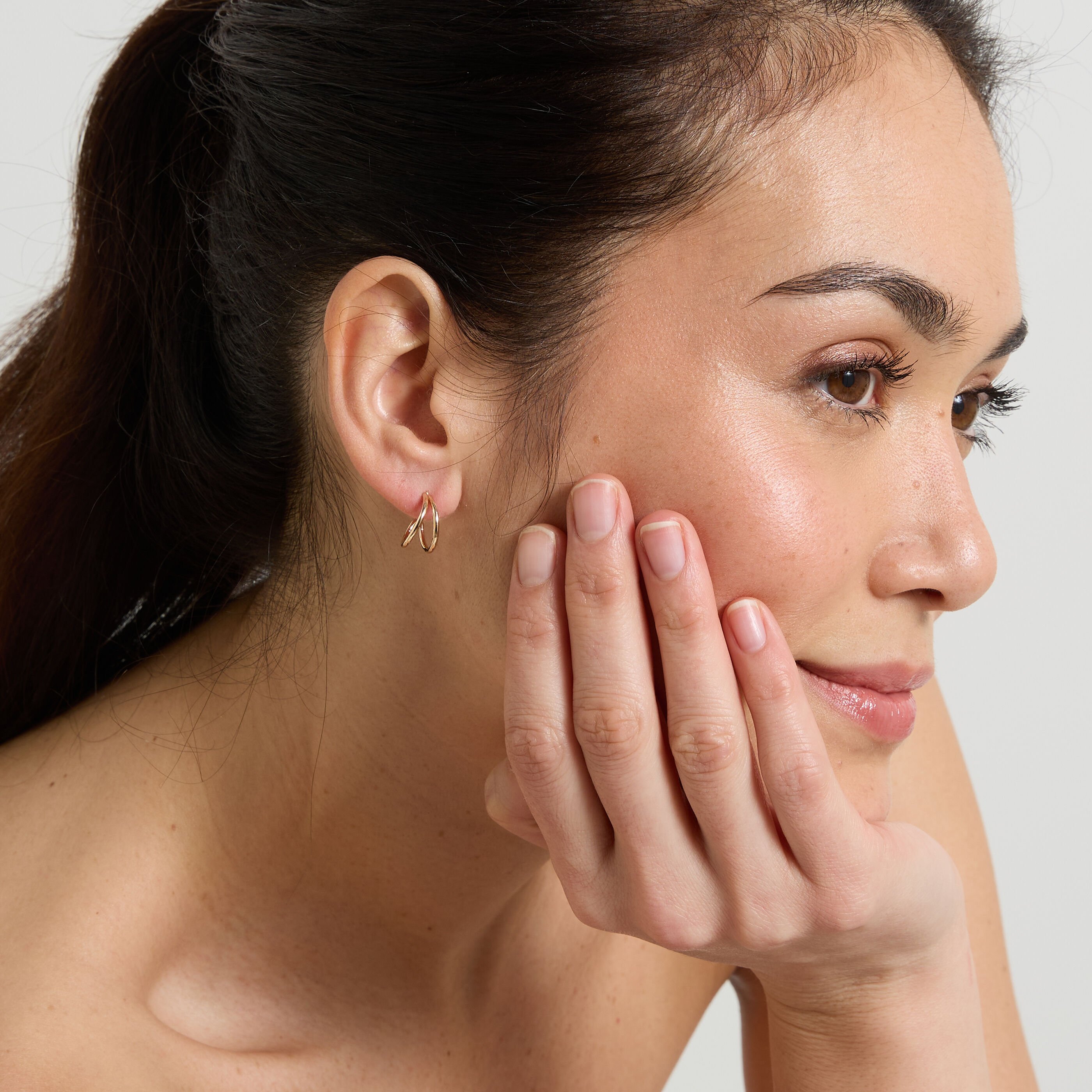 Set de 6 paires de boucles d'oreilles