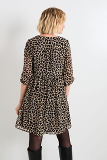 Robe col V femme