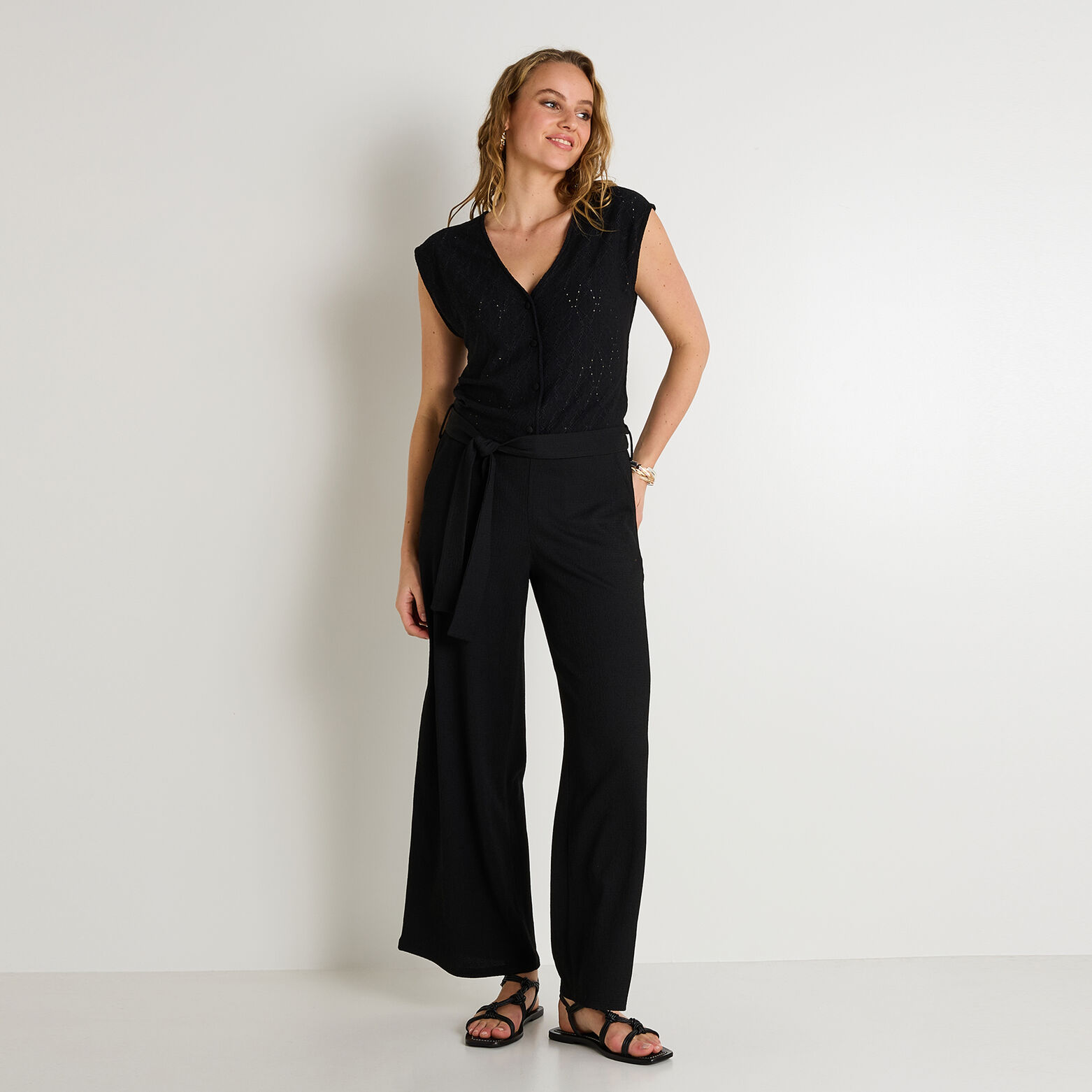 Combinaison en maille femme
