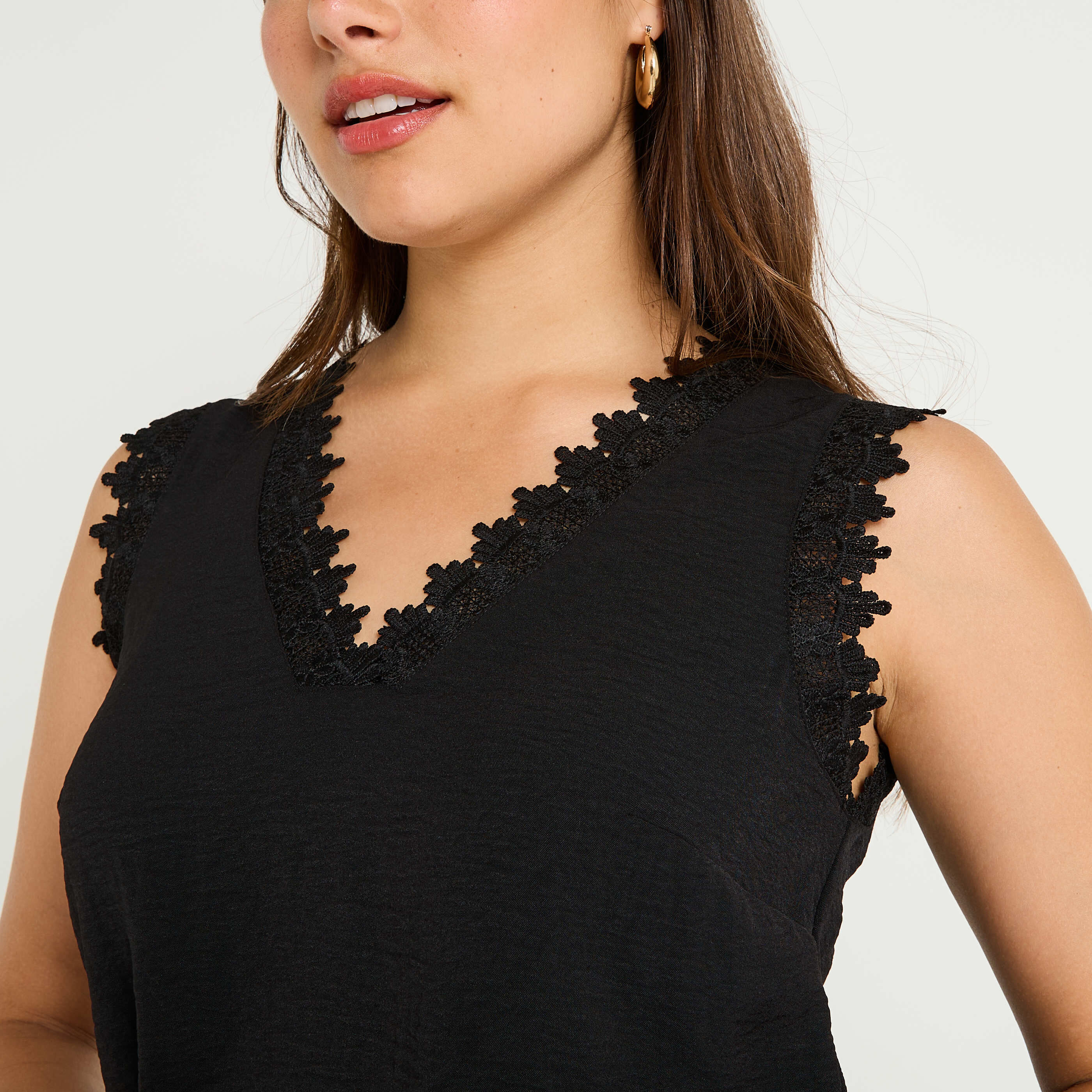Blouse sans manches femme
