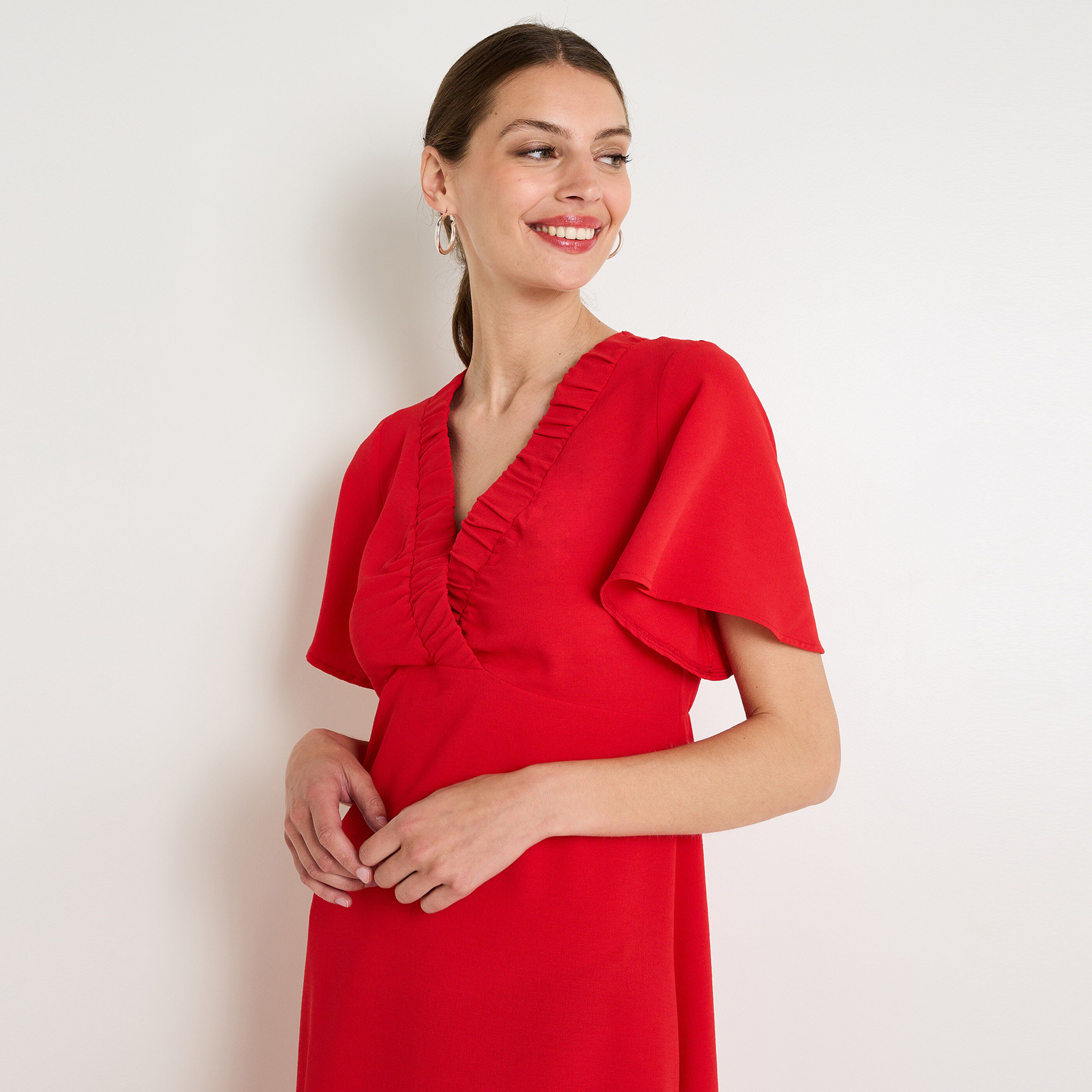 Robe habill&eacute;e femme