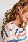T-shirt col bateau femme
