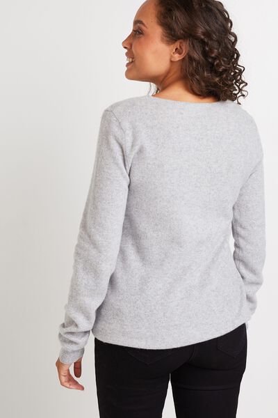 Pull en laine et cachemire femme