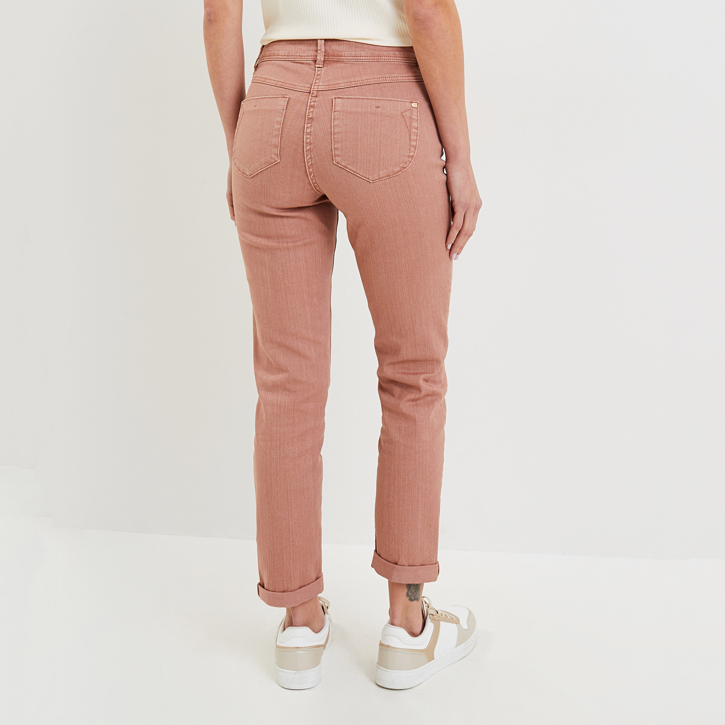 Jeans sales colorés femme