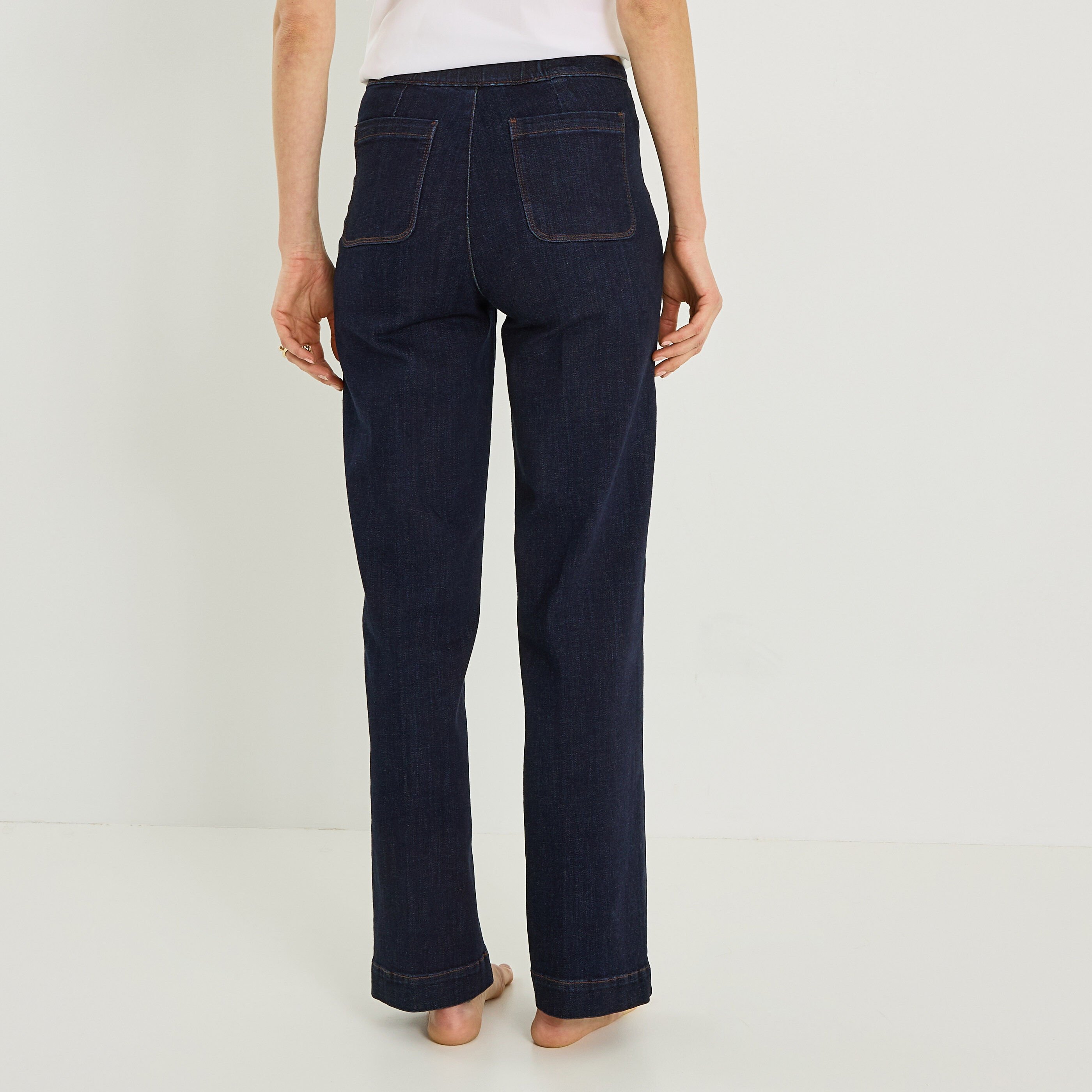 Jean flare TALL TPOMPON F02 femme