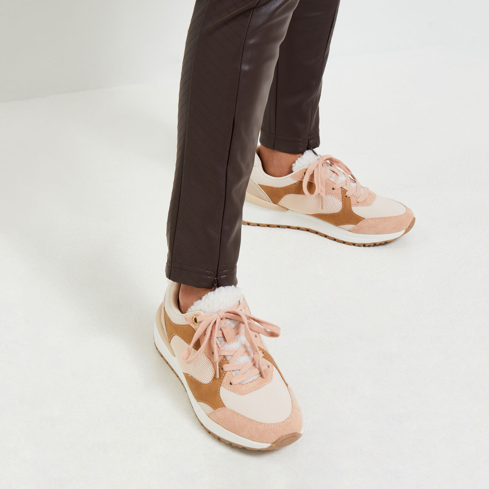 Legging simili femme