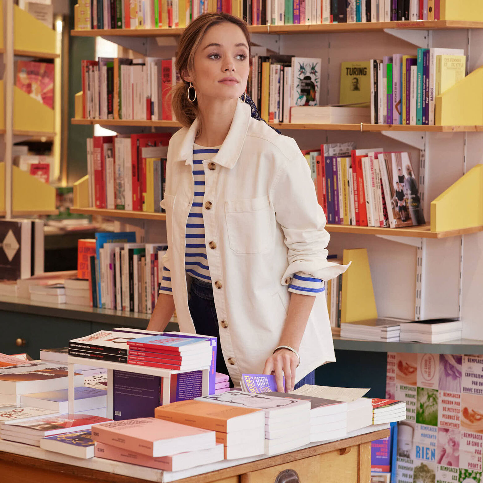 Veste surchemise femme