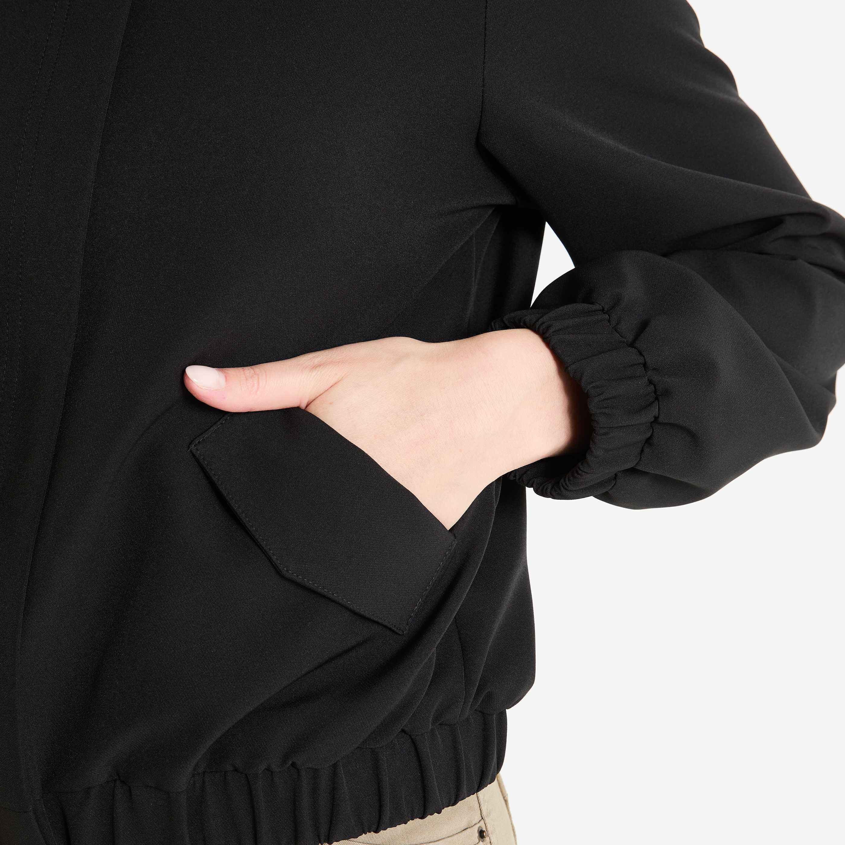 Blouson manches longues femme