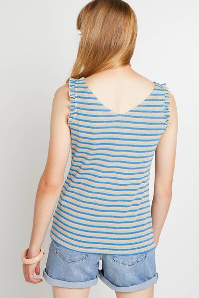 Débardeur rayé femme