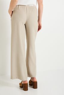 Pantalon large irisé femme