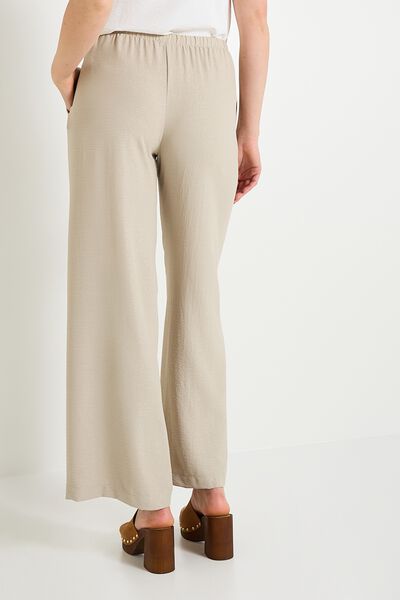 Pantalon large irisé femme