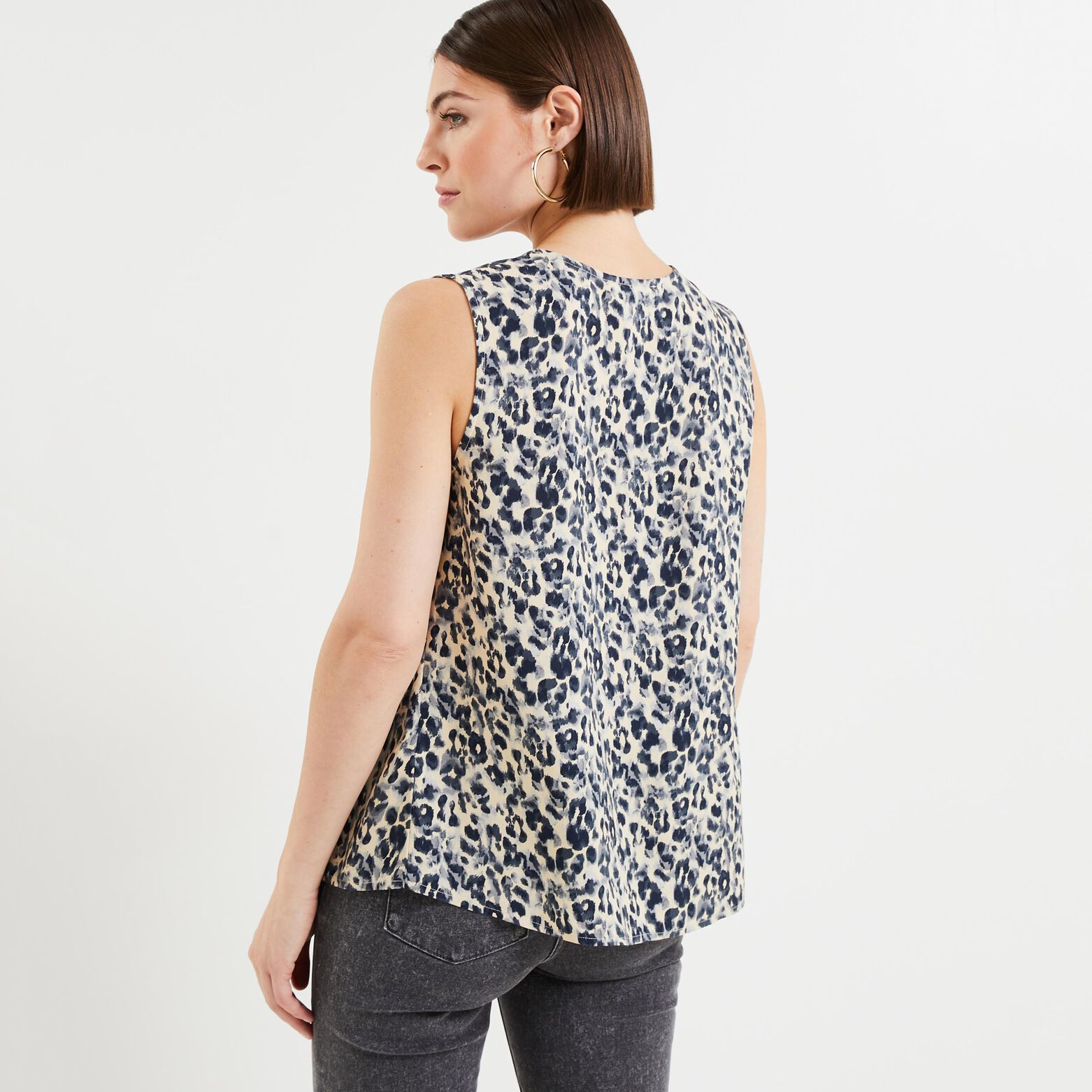 Blouse sans manches femme