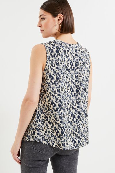 Blouse sans manches femme