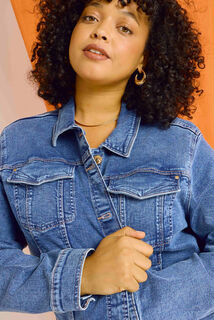 Veste en denim femme