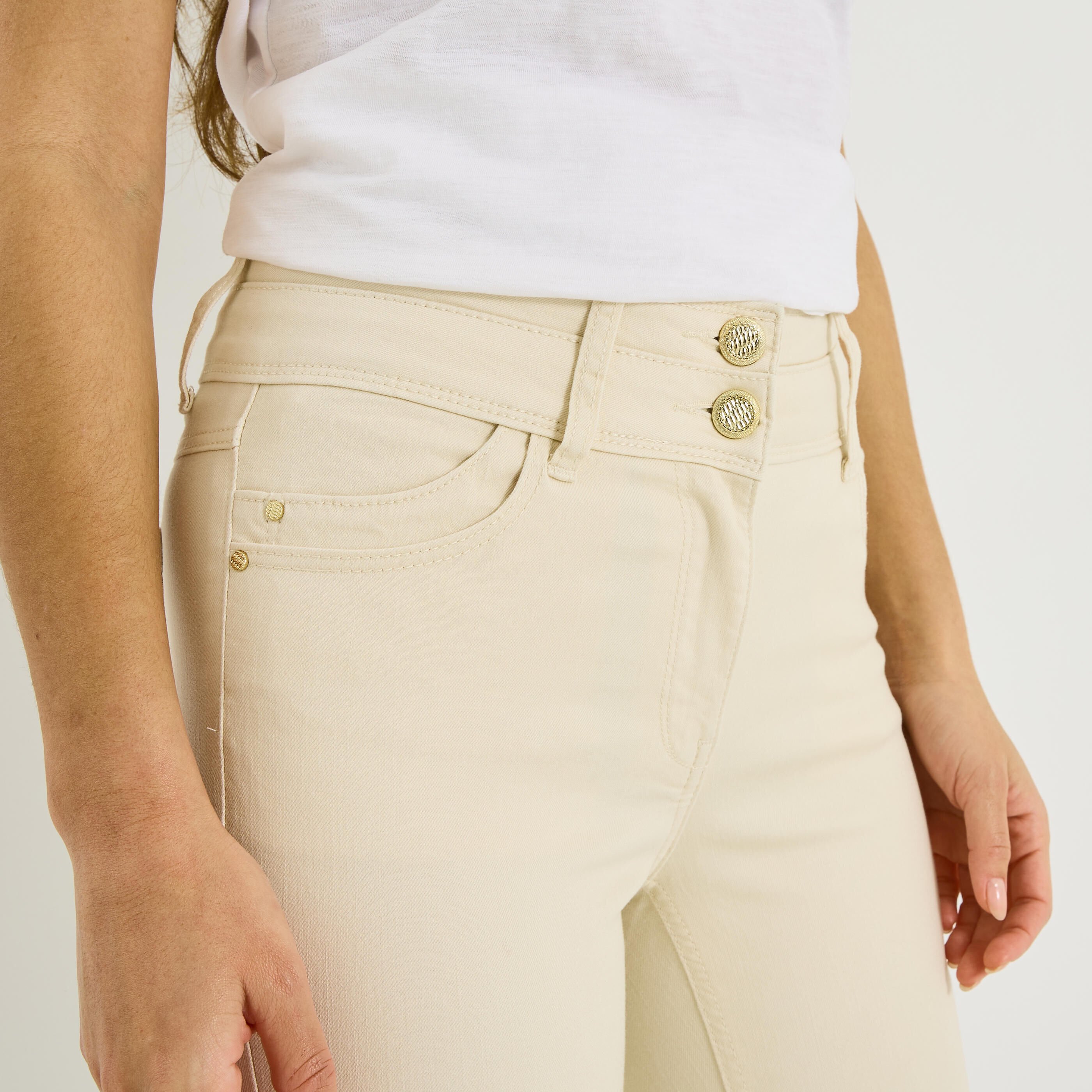 Jean slim raccourci HANOI R02 femme