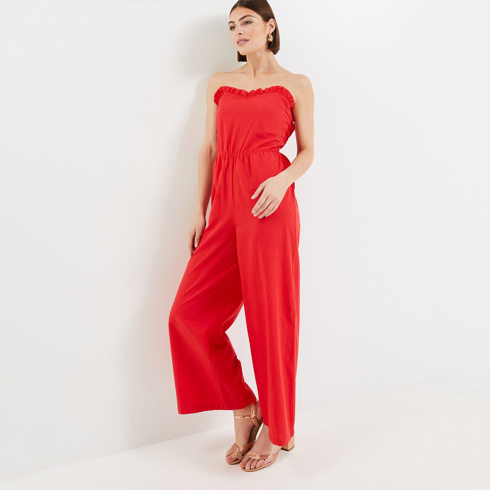 Combinaison bustier femme