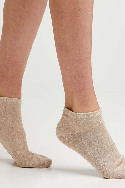 Lot de 2 paires de socquettes fantaisies