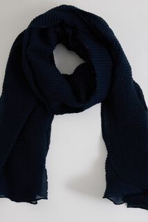 Etole plissée femme