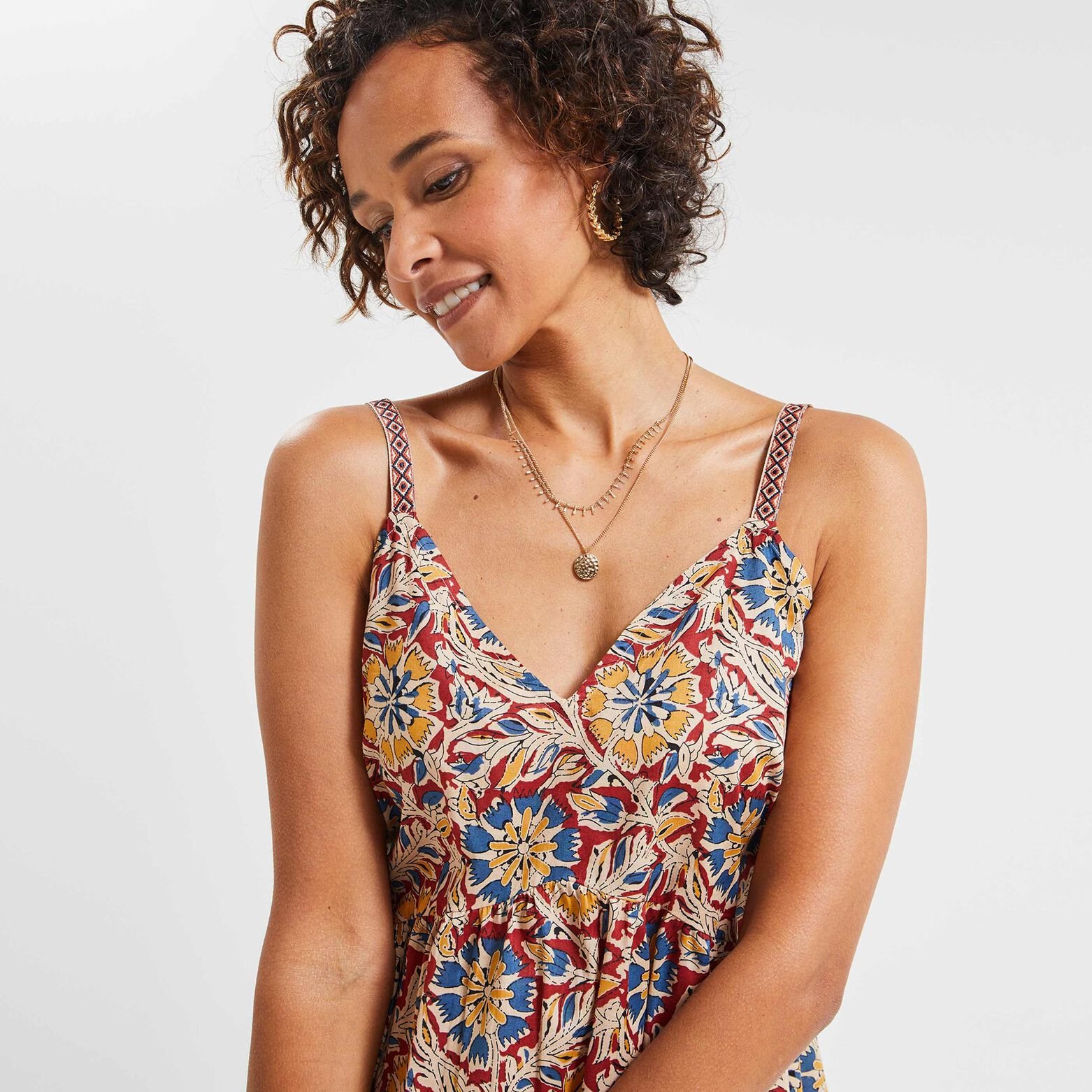 Robe imprimée femme