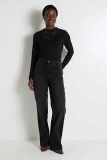 T-shirt col montant femme
