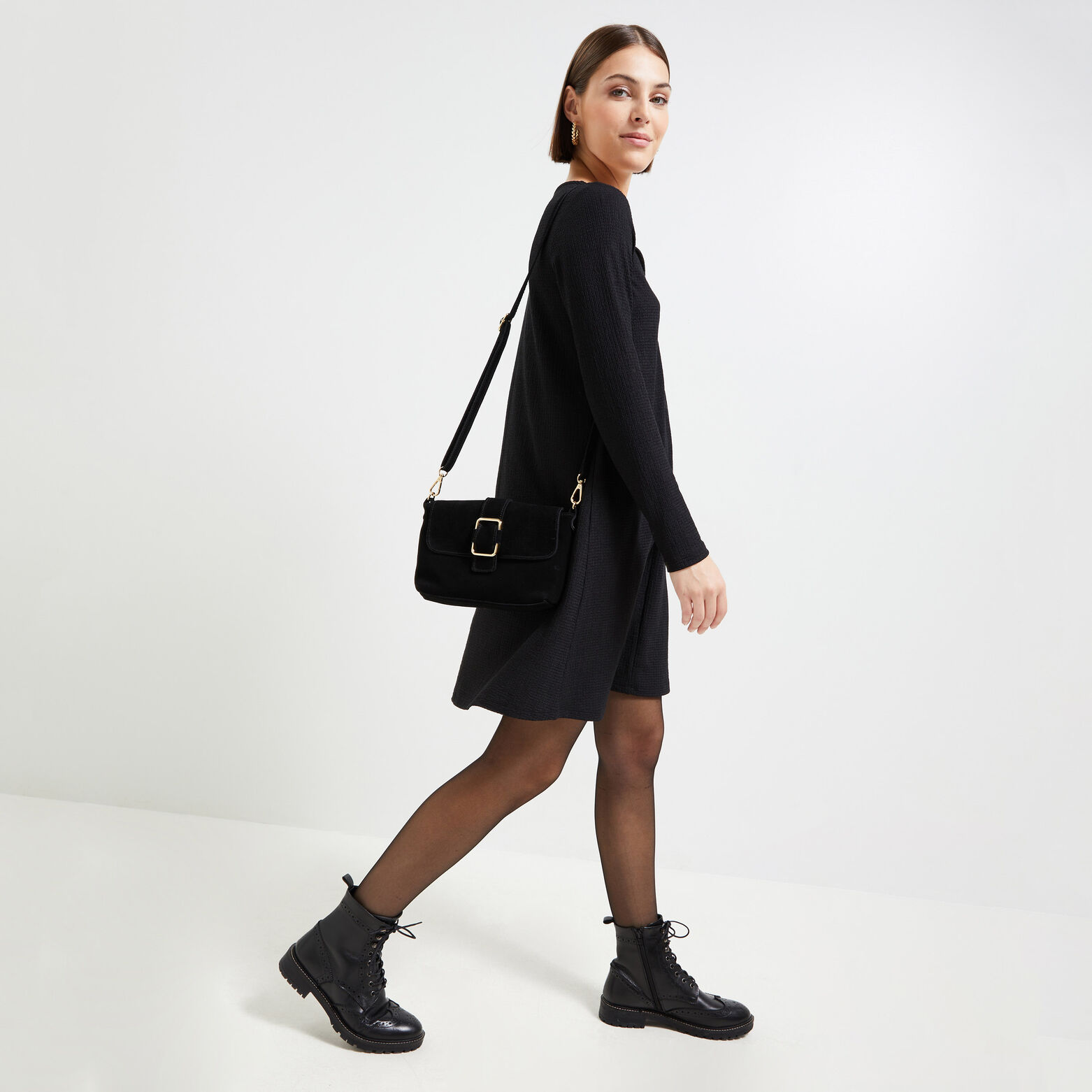 Robe maille femme