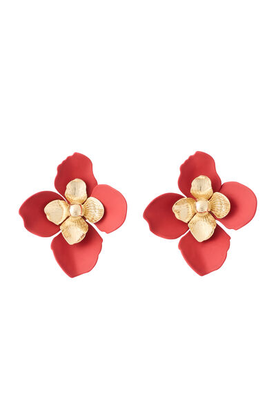 Boucles d'oreilles fleurs 