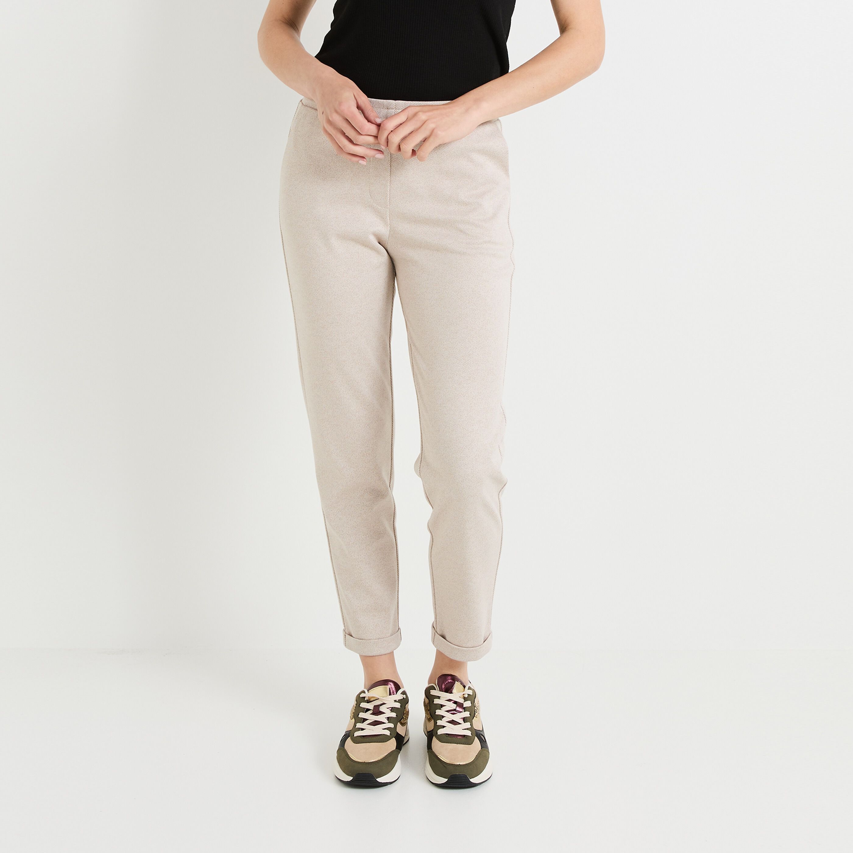 Pantalon cigarette slim femme online