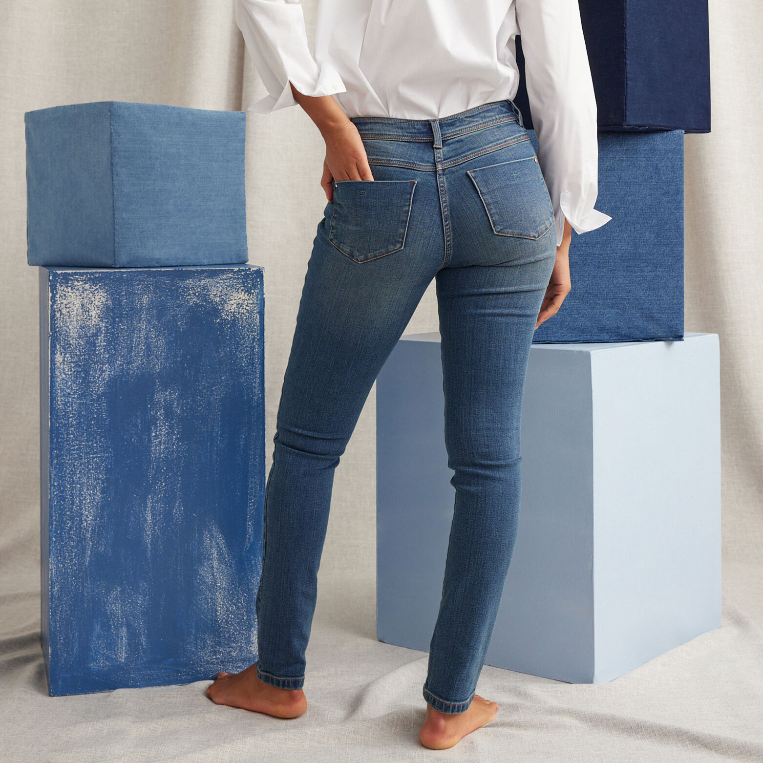 Jean slim LONDON femme