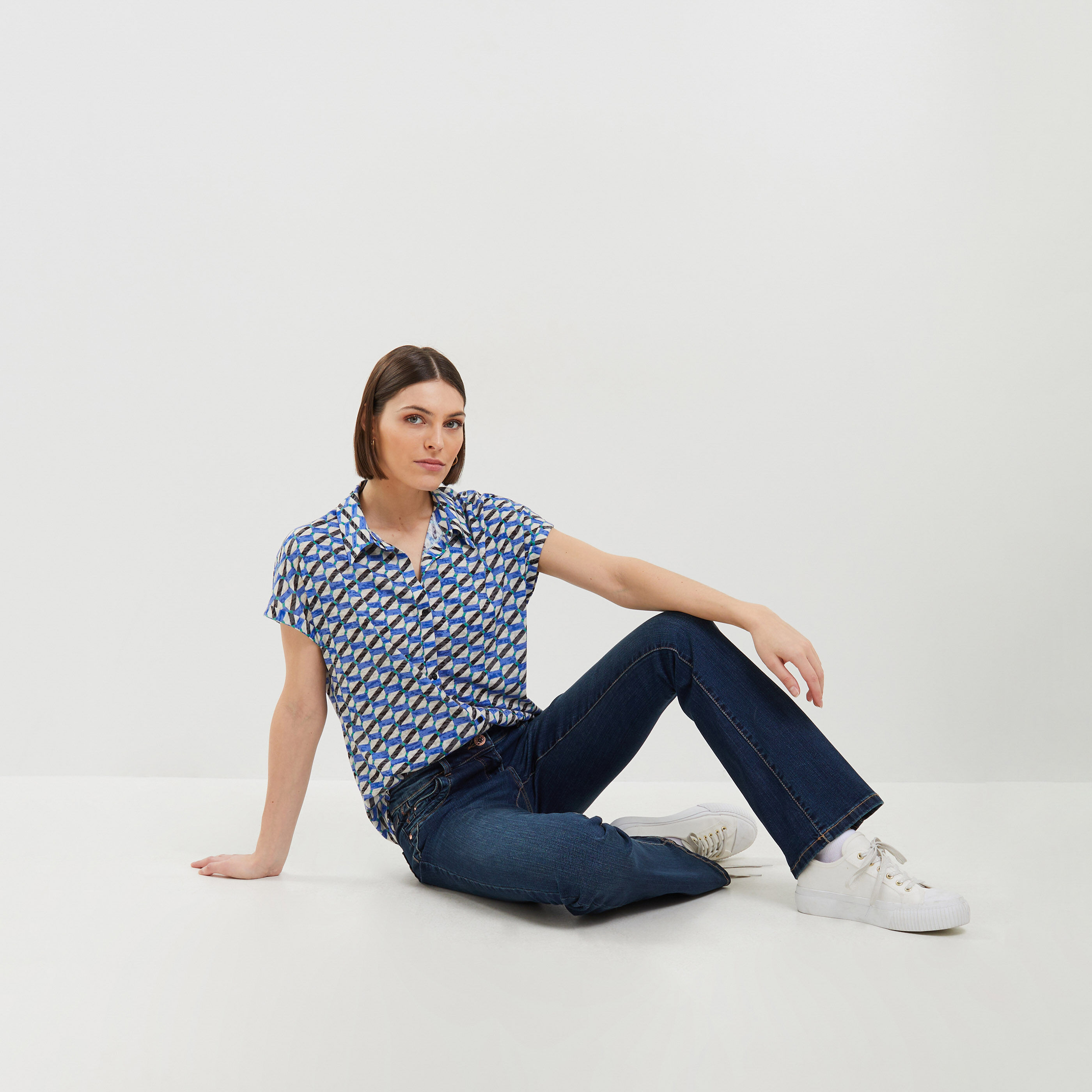 Tshirt imprim&eacute; femme