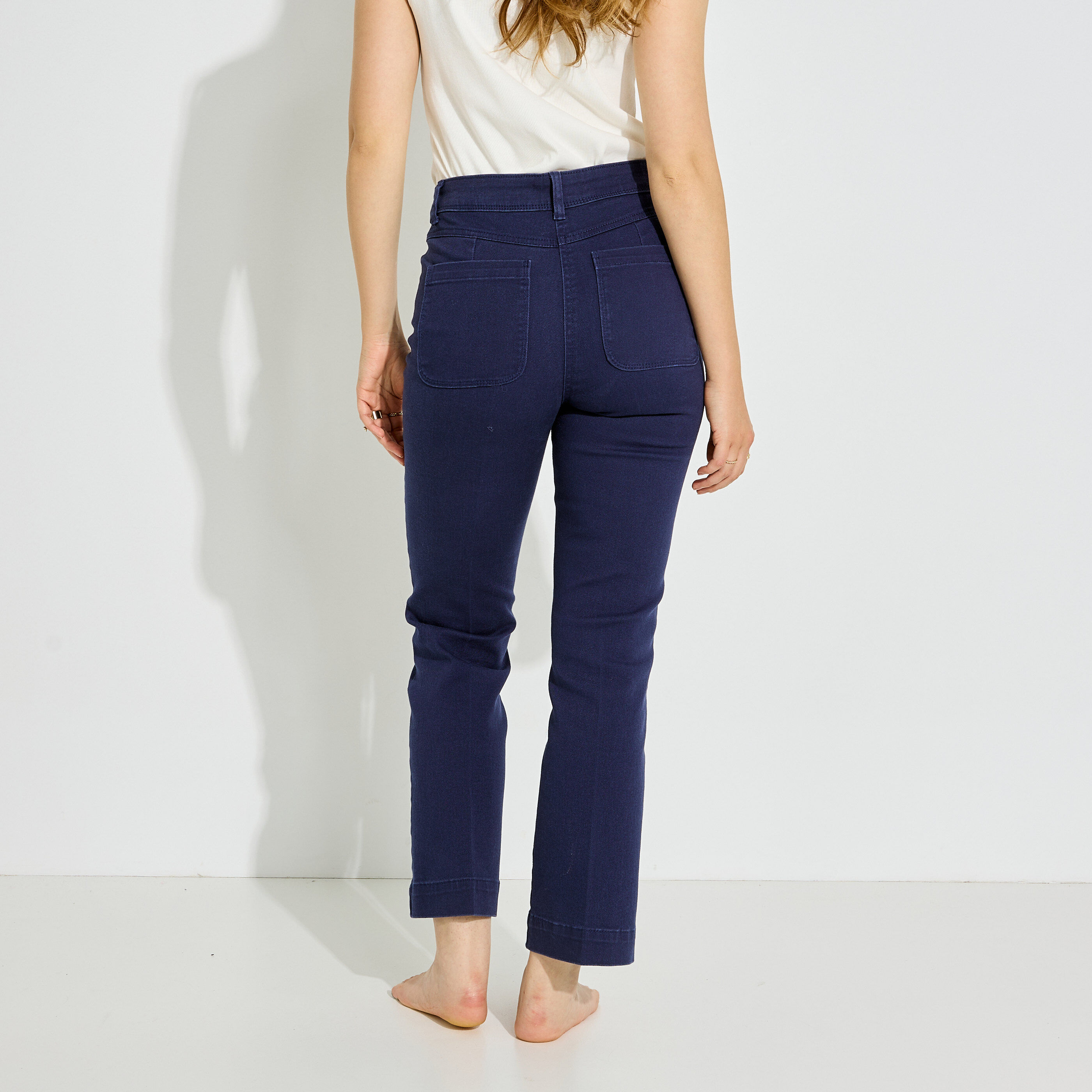 Jean bootcut raccourci TROPEZ RB02 femme