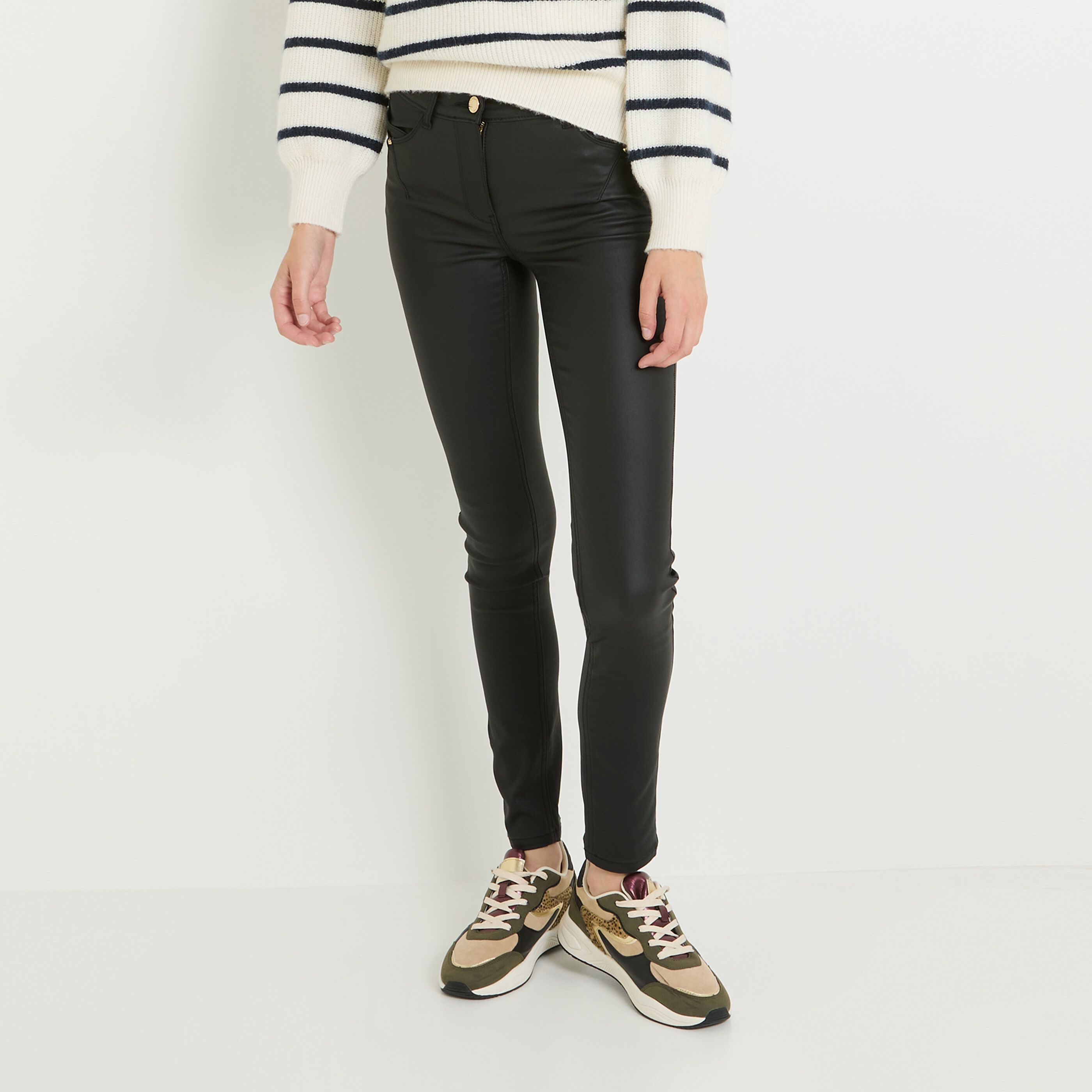 Jean slim noir push up shop