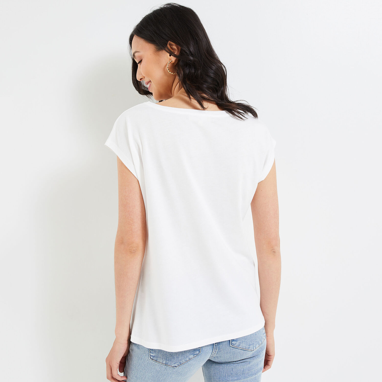 Tshirt print femme