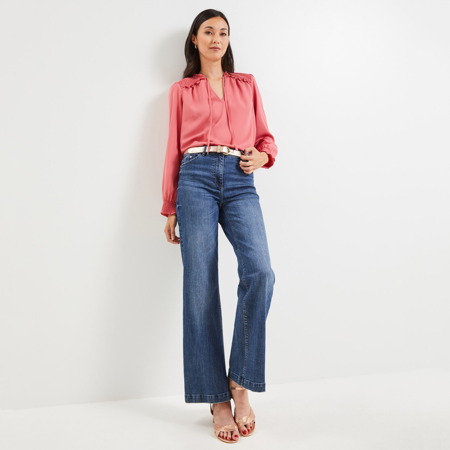 Blouse à smock