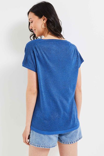 T-shirt lurex femme