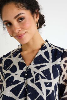 Robe col V femme