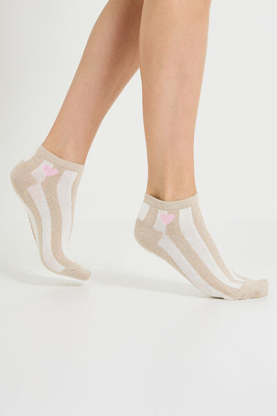 Lot de 2 paires de socquettes femme