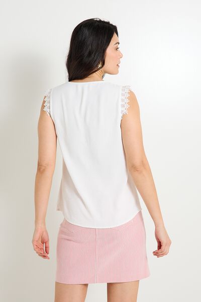 Blouse sans manches femme