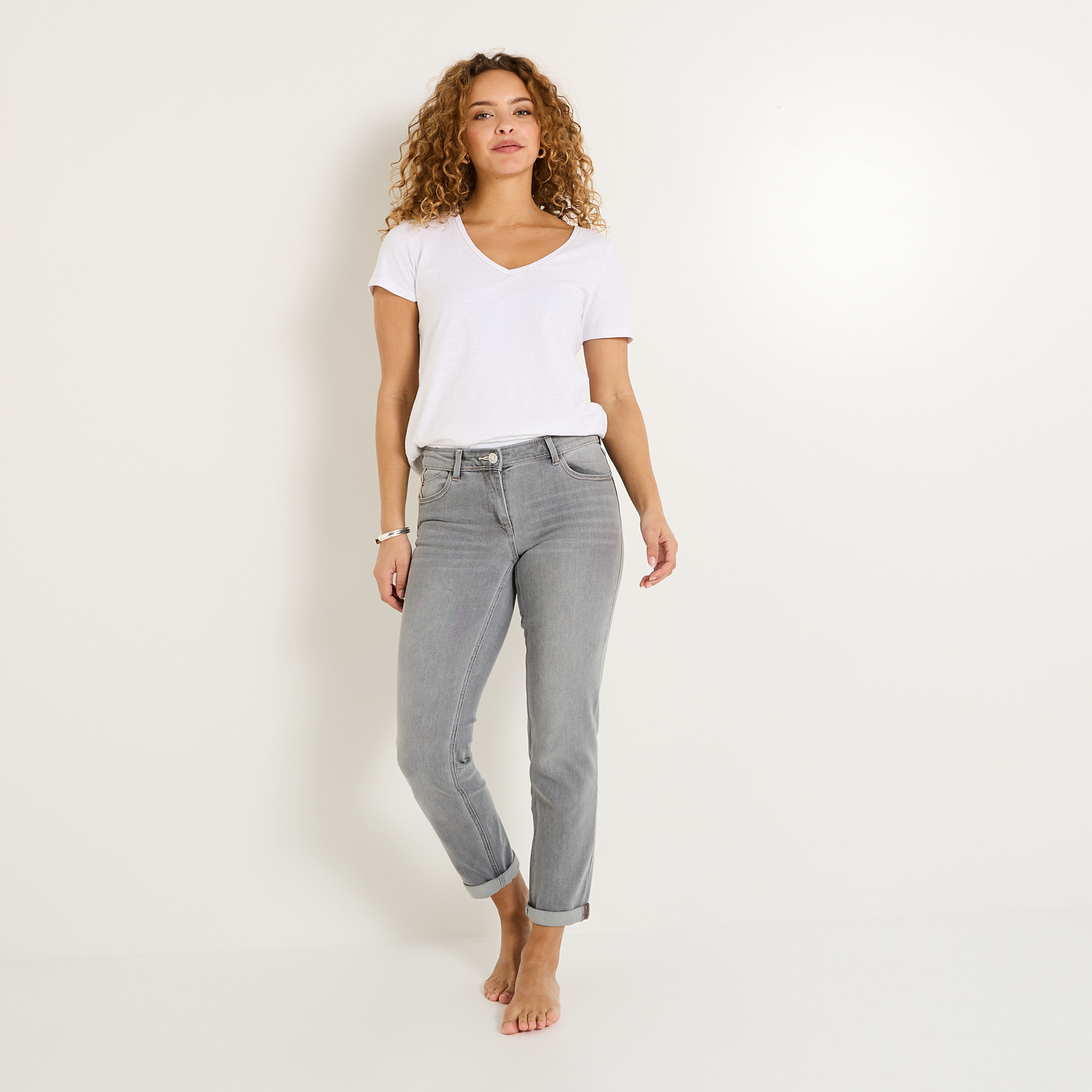 Jean raccourci TOKYO R01 femme