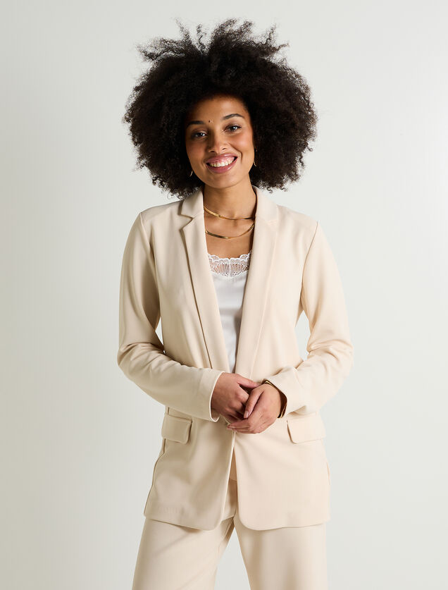 Blazer en maille femme