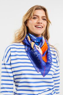 Foulard carré imprimé femme