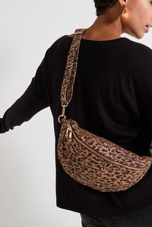Sac banane imprimé léopard femme