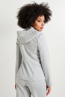 Blazer capuche amovible femme