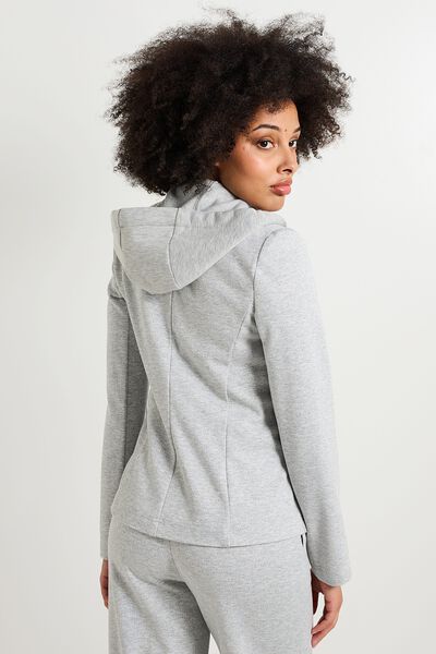 Blazer capuche amovible femme