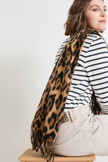 Echarpe léopard femme