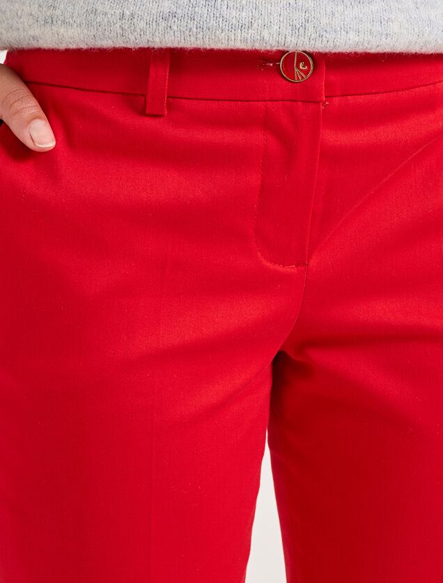 Pantalon cigarette femme