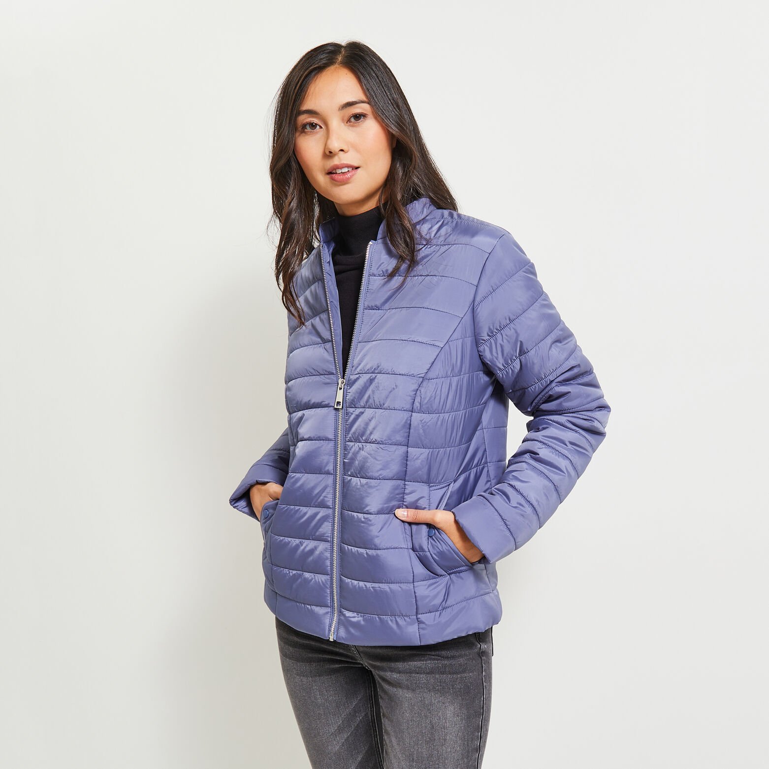 Doudoune légère femme BLEU Graindemalice - Main Image