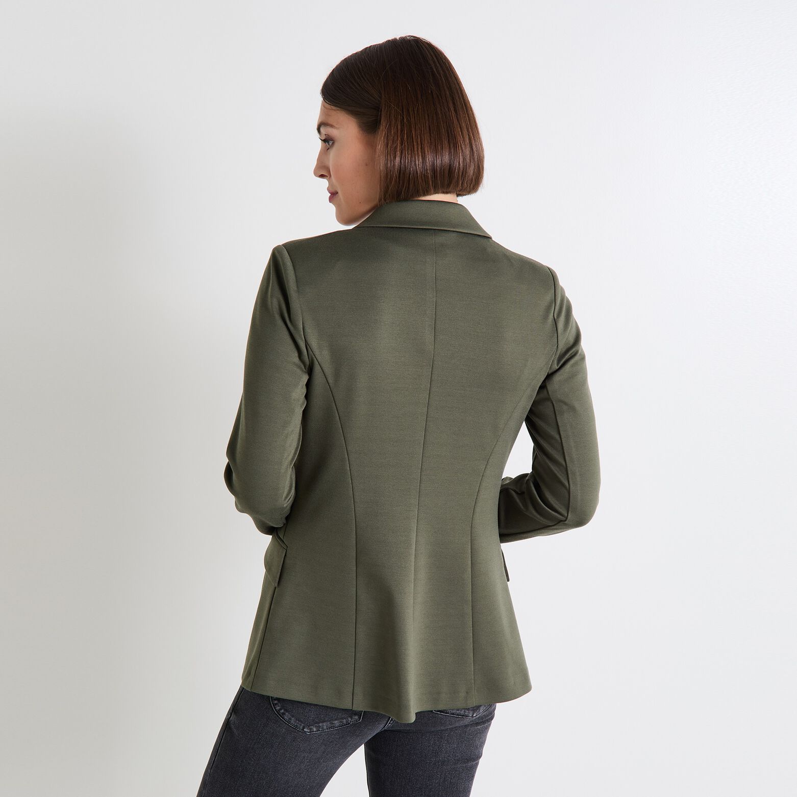 Blazer maille femme