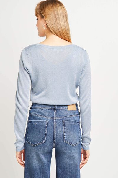 Gilet manches longues femme